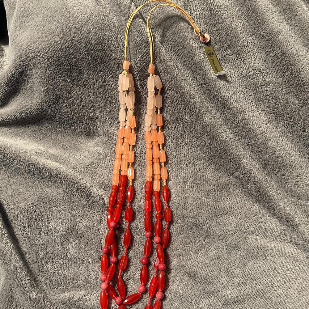 Premier Designs Multi-Strand Beaded Necklace